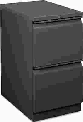 Flagship Mobile File/File Pedestal Full Radius Pull 22-7/8D Charcoal