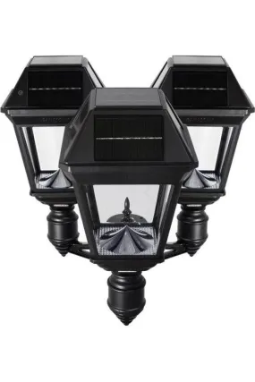 Gama Sonic Imperial III Commercial Solar Triple Post Light