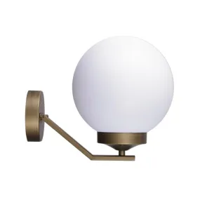 Globe Gold Wall Light