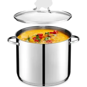 GOURMEX Stainless Steel Induction Stockpot