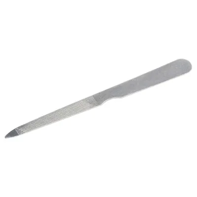 Graham Field Stainless Steel Triple Cut Nail File, 12 Each Per Box