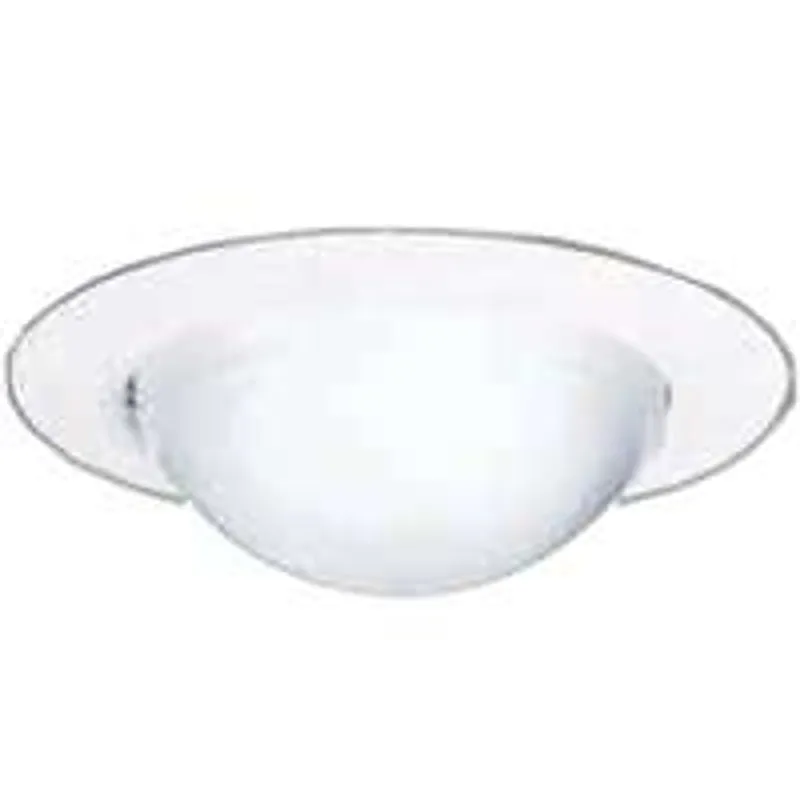 Halo 172PS Recessed Light Trim, Glass Lens, Polymer Body, White :EA: QUANTITY: 1