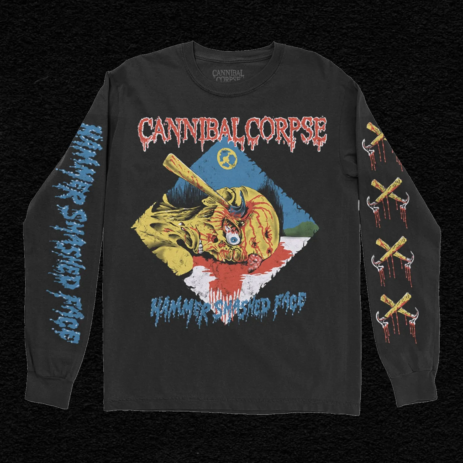 Hammer Smashed Face Longsleeve (Black)