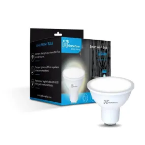 Homeflow WiFi Smart Light Bulb GU10 5W Cold White