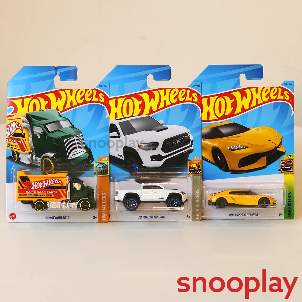 Hot Wheels Car Set of 6 [HW 70]