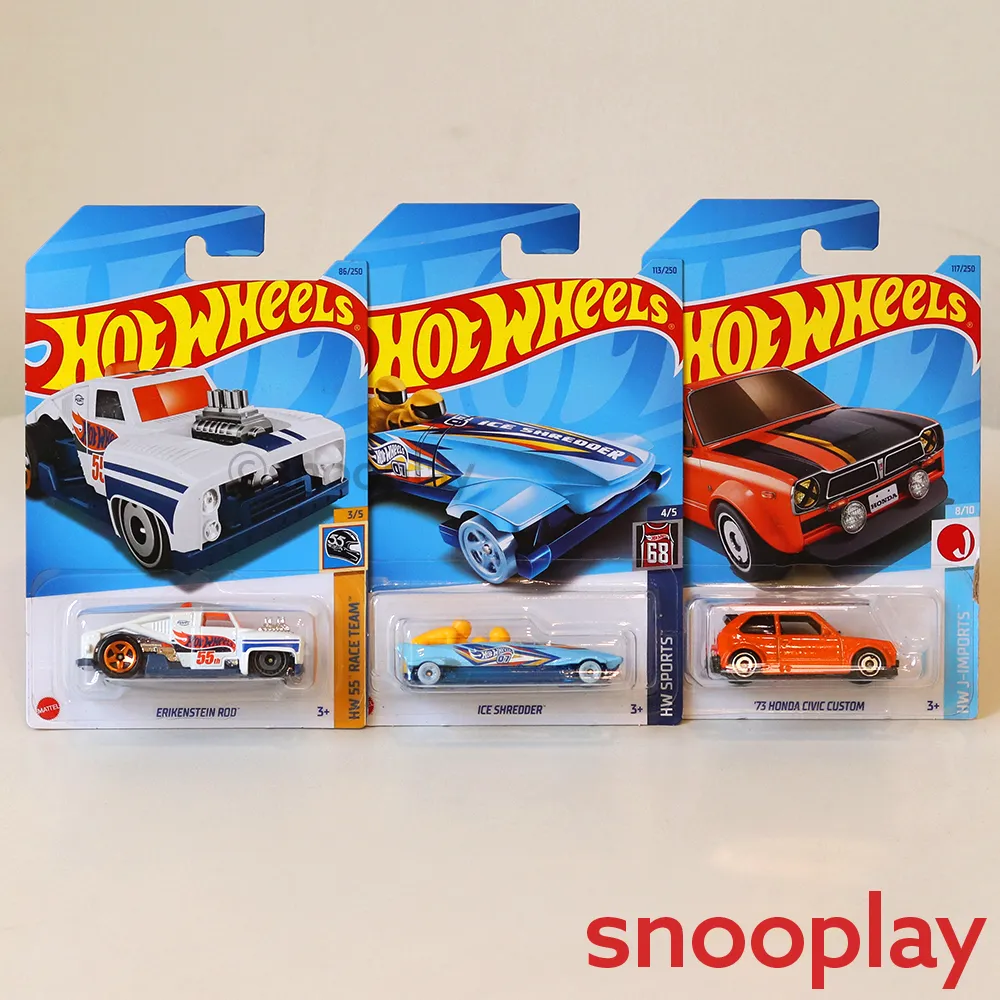 Hot Wheels Car Set of 6 [HW 70]