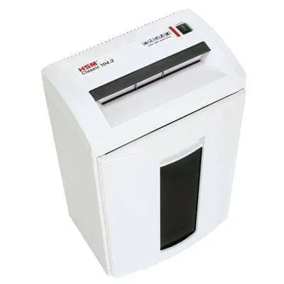 HSM Classic 104.3 L4 Cross Cut Shredder (Discontinued)