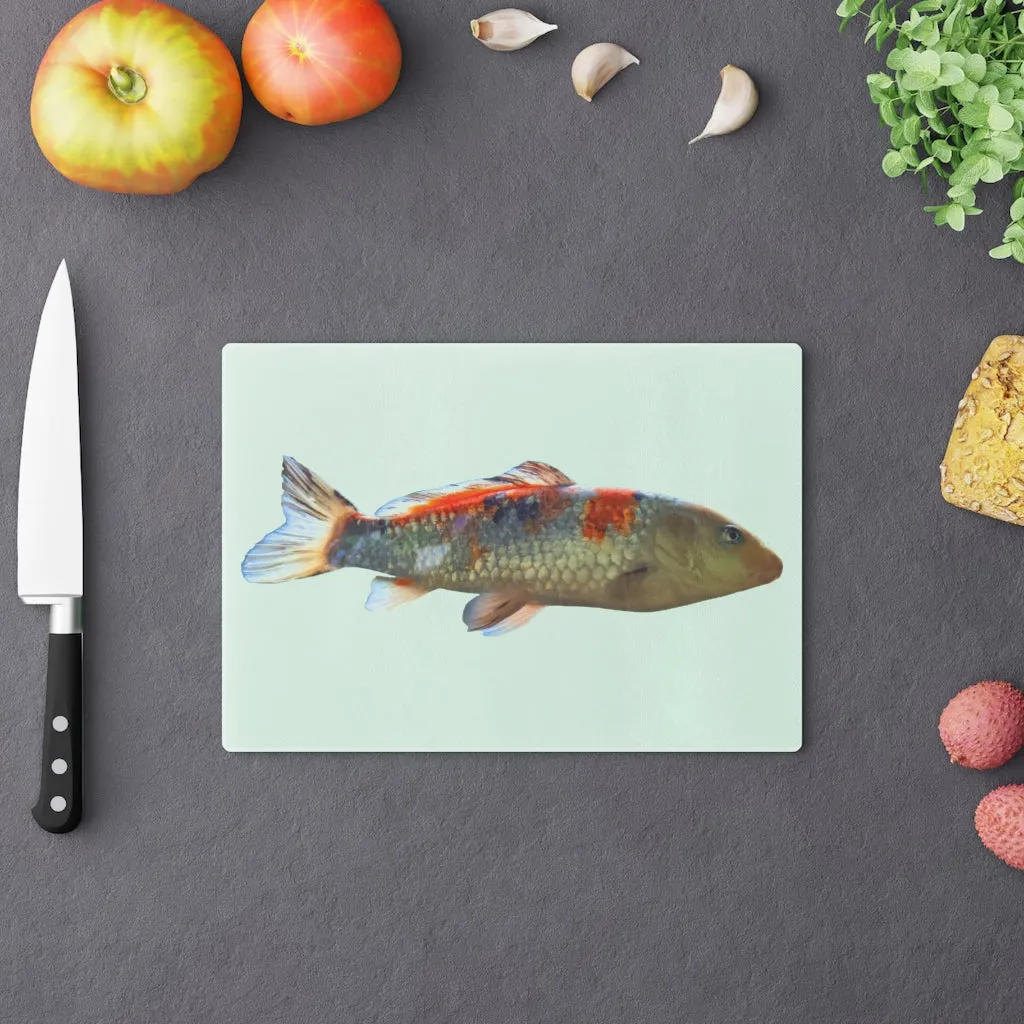 Koi Fish Cutting Board