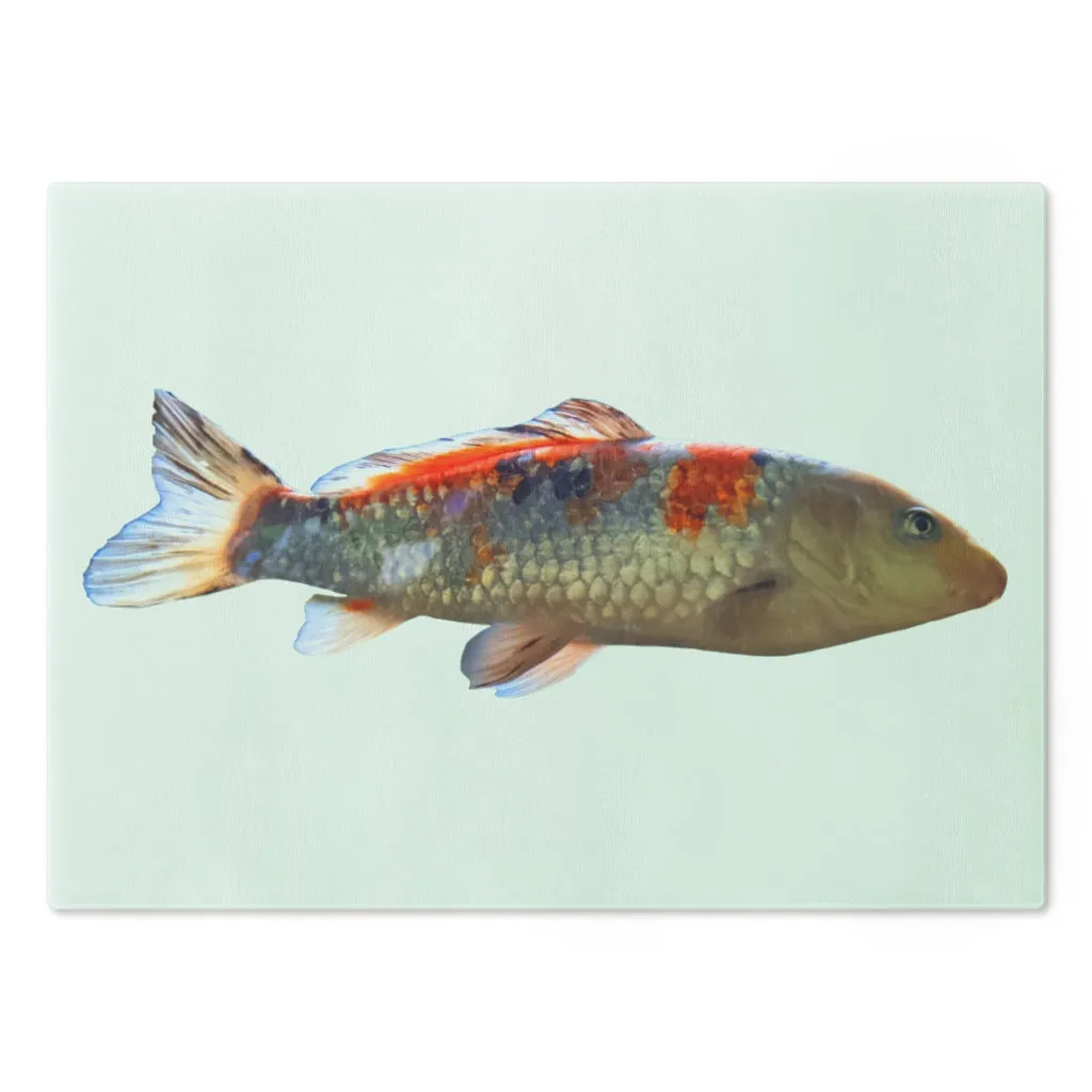 Koi Fish Cutting Board