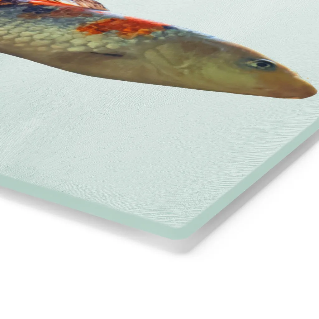 Koi Fish Cutting Board