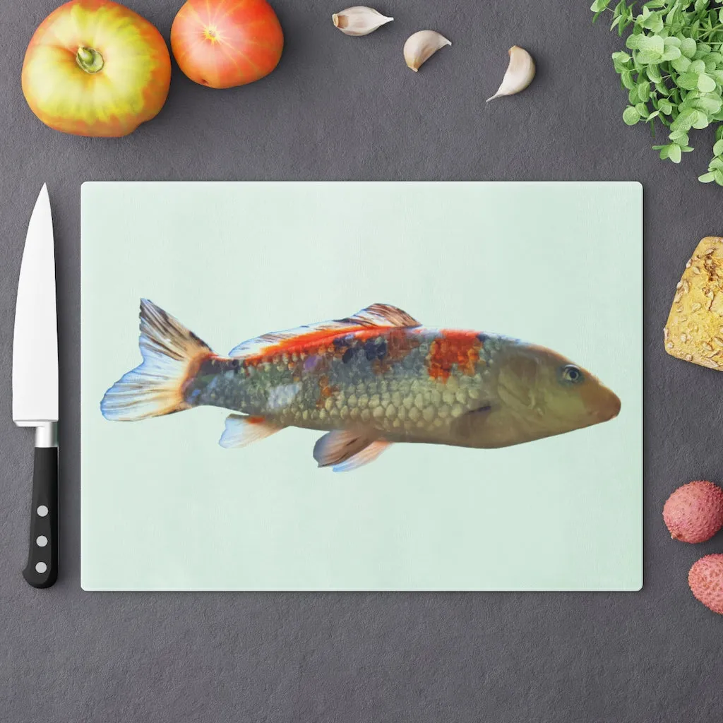 Koi Fish Cutting Board