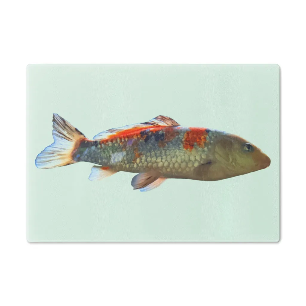 Koi Fish Cutting Board