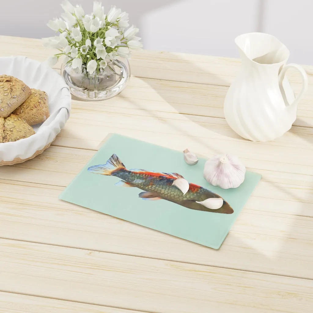 Koi Fish Cutting Board