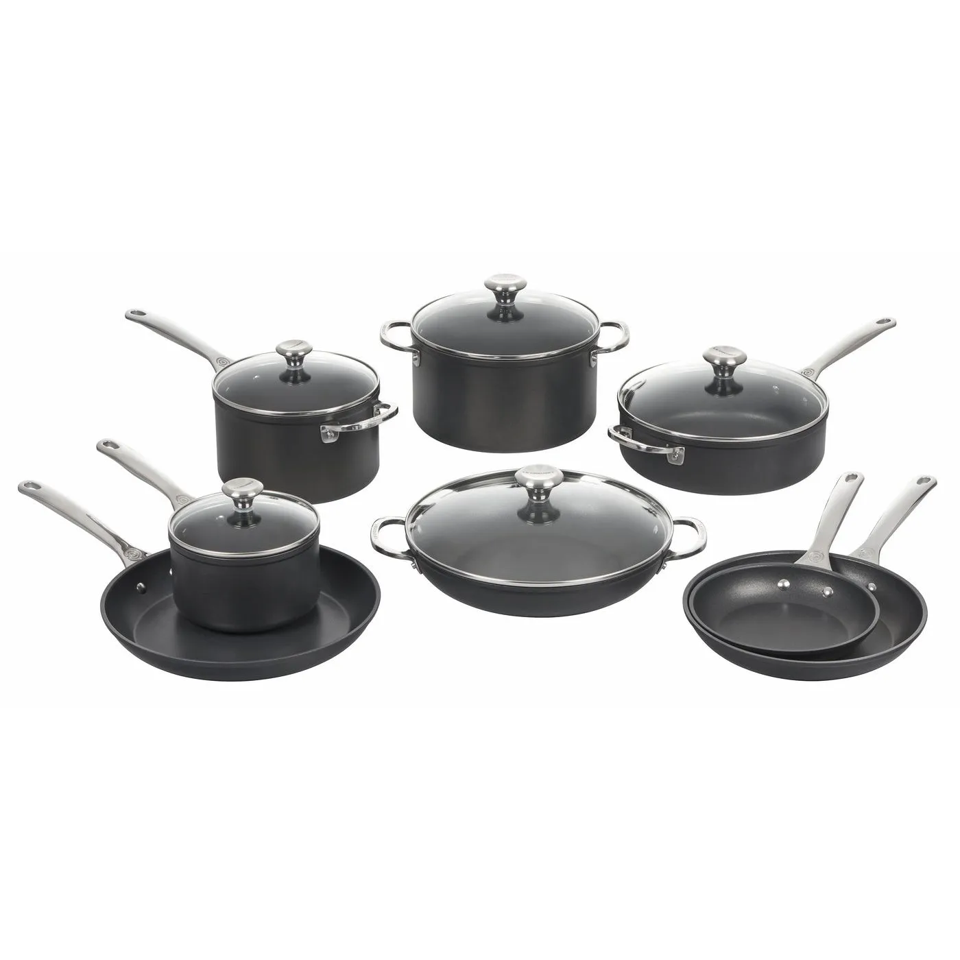 Le Creuset 13-Piece Set - Toughened Nonstick PRO