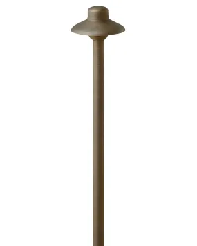 LED Path Light from the Hardy Island Lg. Standard Path Light Collection in Matte Bronze Finish by Hinkley