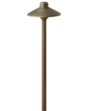 LED Path Light from the Hardy Island Sm. Standard Path Light Collection in Matte Bronze Finish by Hinkley