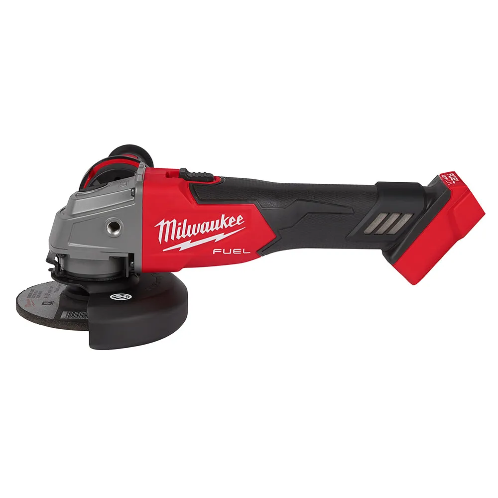 Milwaukee 2881-20 M18 FUEL 4-1/2" / 5" Grinder Slide Switch Lock-On - Bare Tool