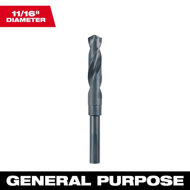 Milwaukee Thunderbolt 11/16 in. X 6 in. L Drill Bit 3-Flat Shank 1 pc