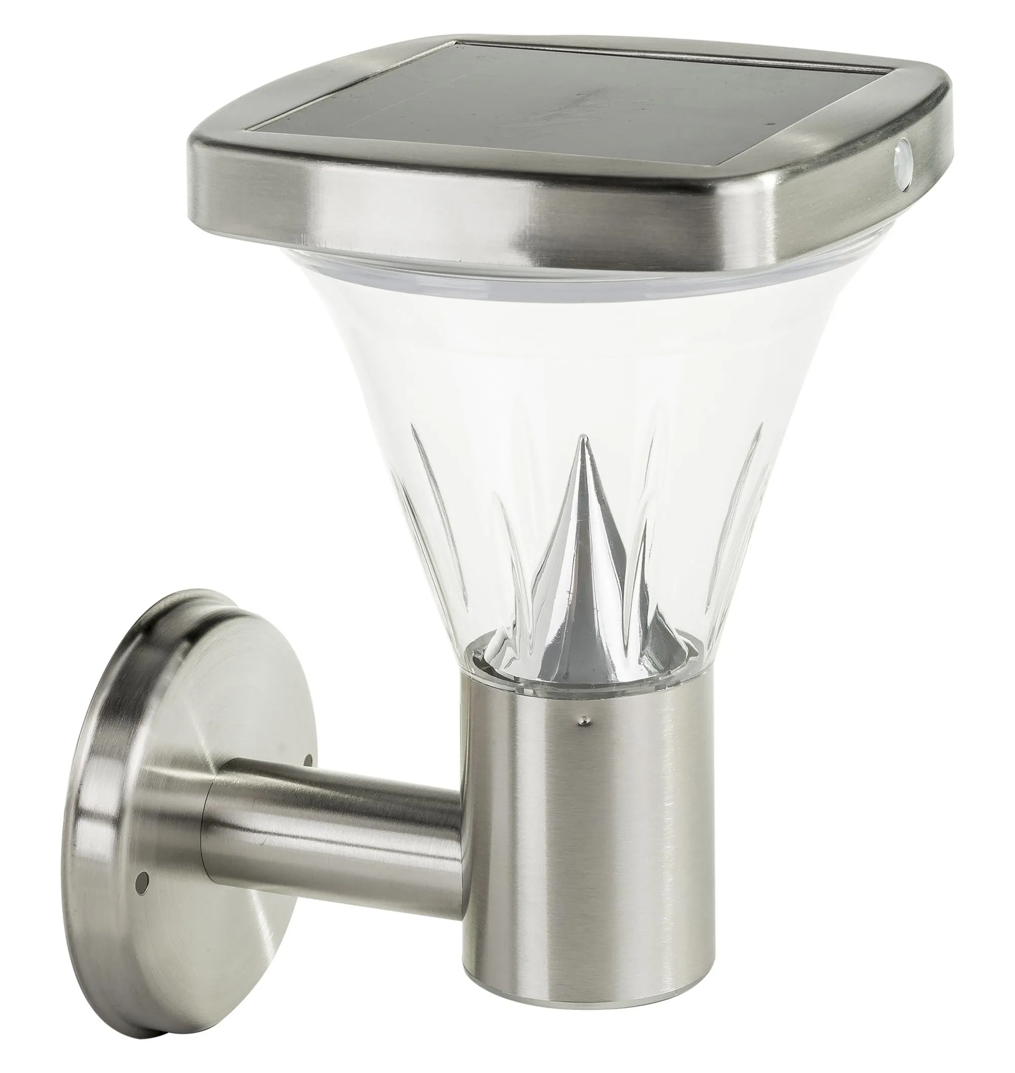 Modern Wall Light w/PIR - Stainless Steel