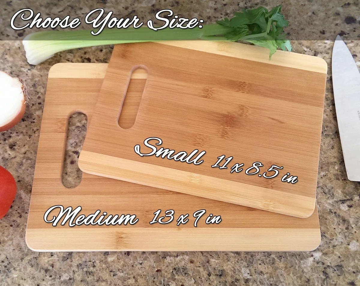 Mr Mrs Couple Personalized Cutting Board Laser Engraved Bamboo Cutting Board For Wedding Gift Anniversary Gift Couples First Christmas gift