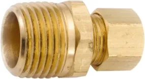 MSC Direct ANDERSON METALS  1/2″ Tube OD x 3/4 NPT Brass Compression Tube Male Connector