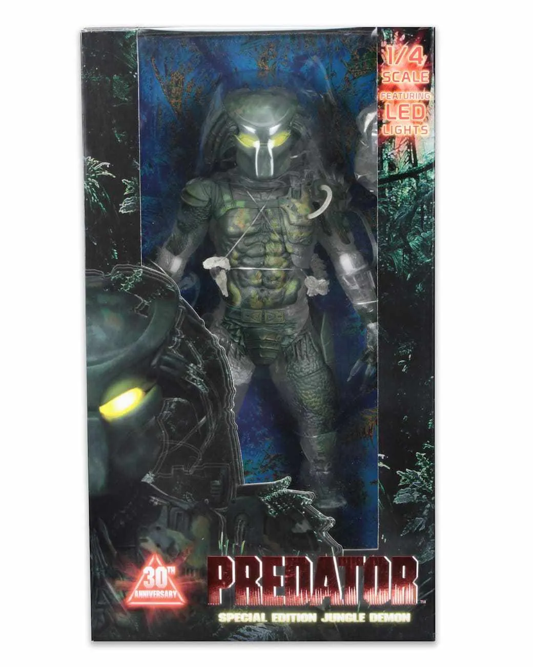 NECA Predator Jungle Demon LED 1/4 Scale Action Figure