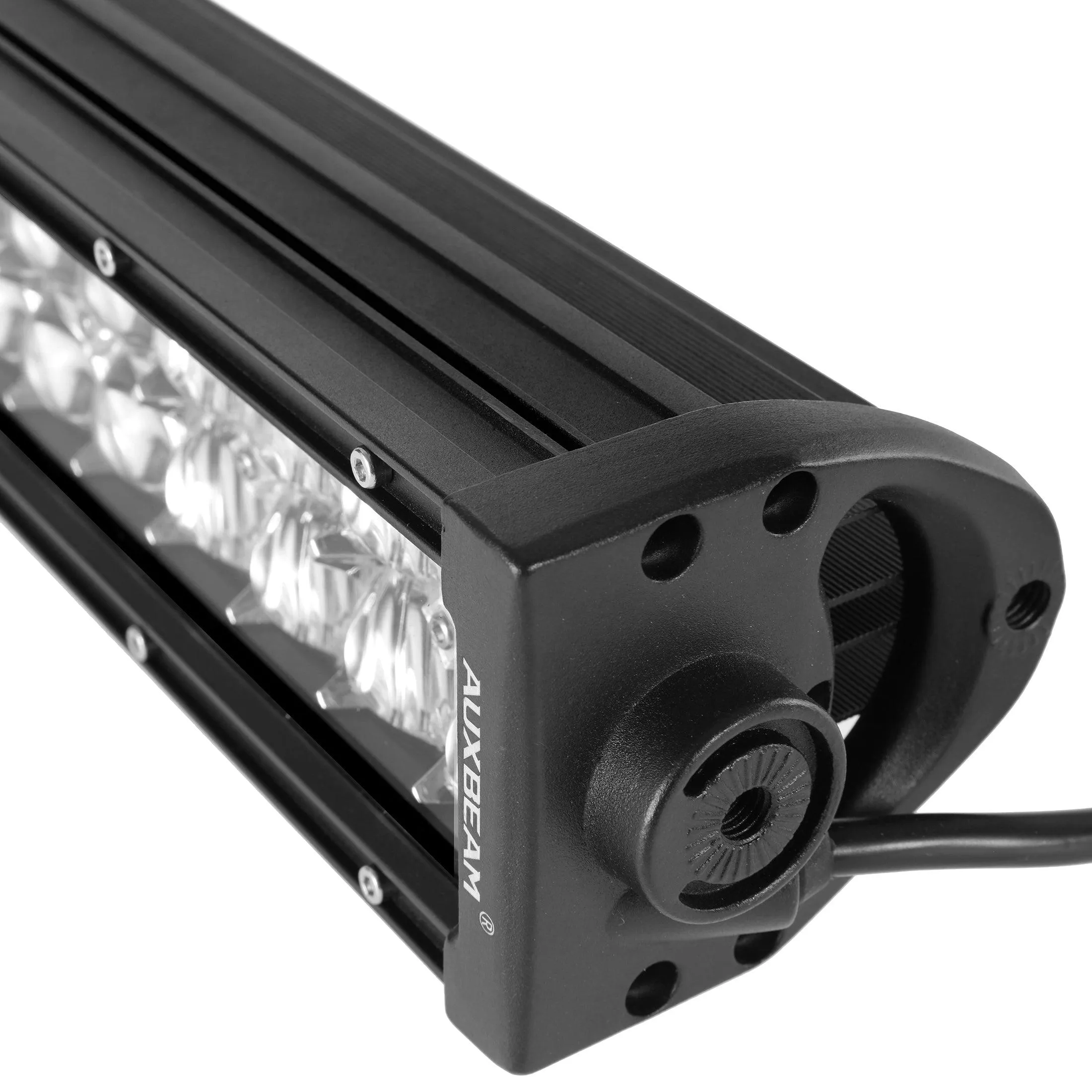 New 22 Inch V-PRO Series Straight RGBW Color Changing Off Road Led Light Bar & RGB LED Rock Light Set Combo