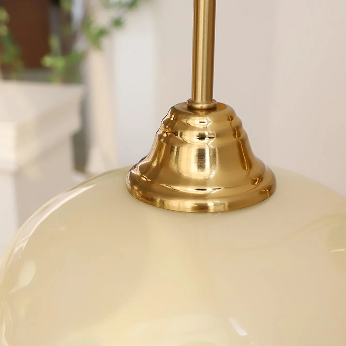 Nova Brass Plug In Wall Light