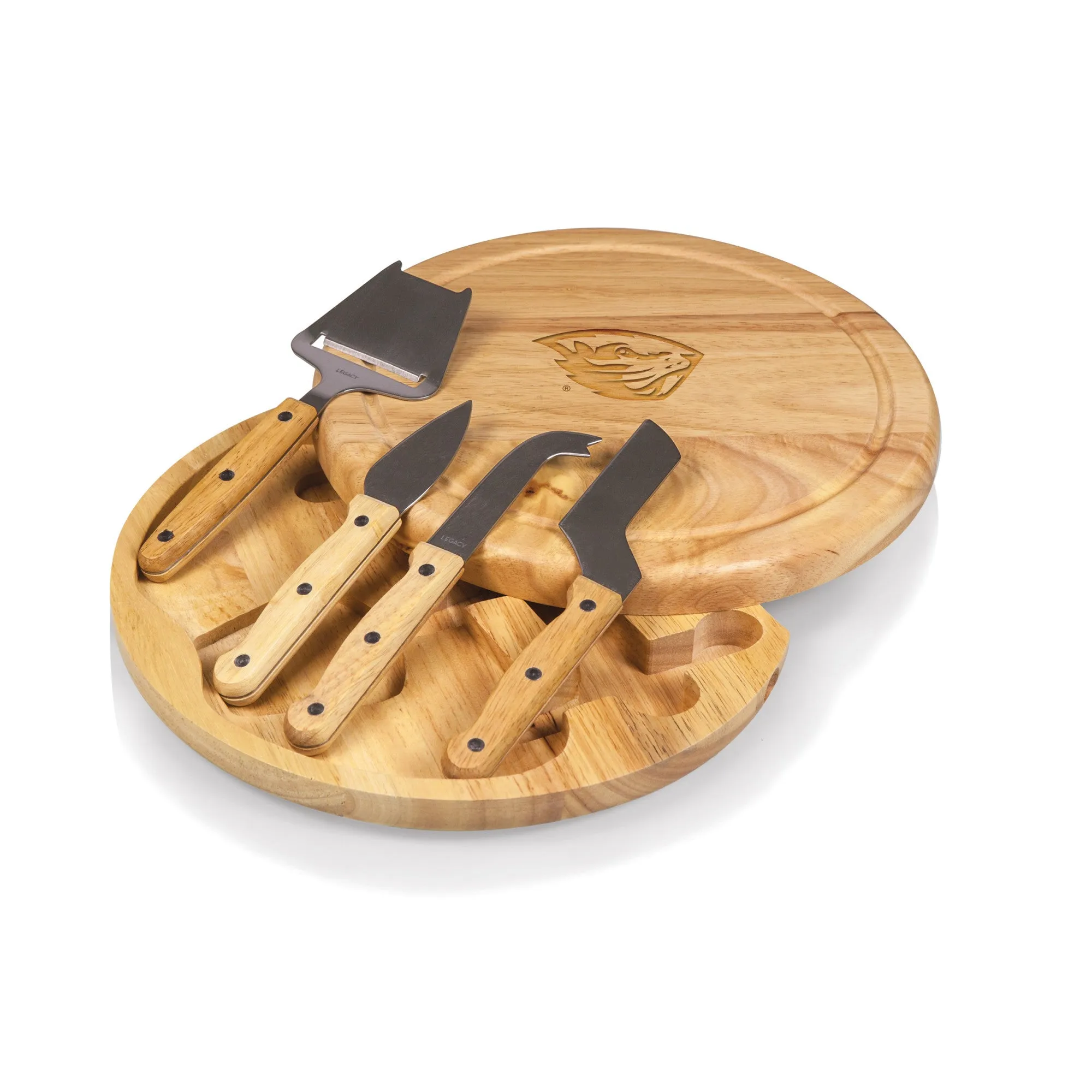 Oregon State Beavers - Circo Cheese Cutting Board & Tools Set