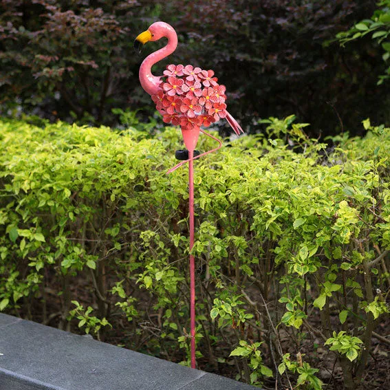 Outdoor Solar Flamingo Patio LED Lawn Decorative Landscape Light