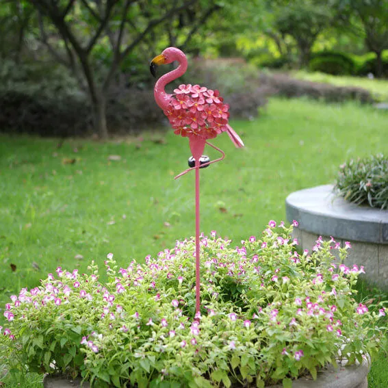 Outdoor Solar Flamingo Patio LED Lawn Decorative Landscape Light