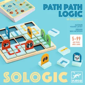 Path Path Logic with 40 challenges - Djeco