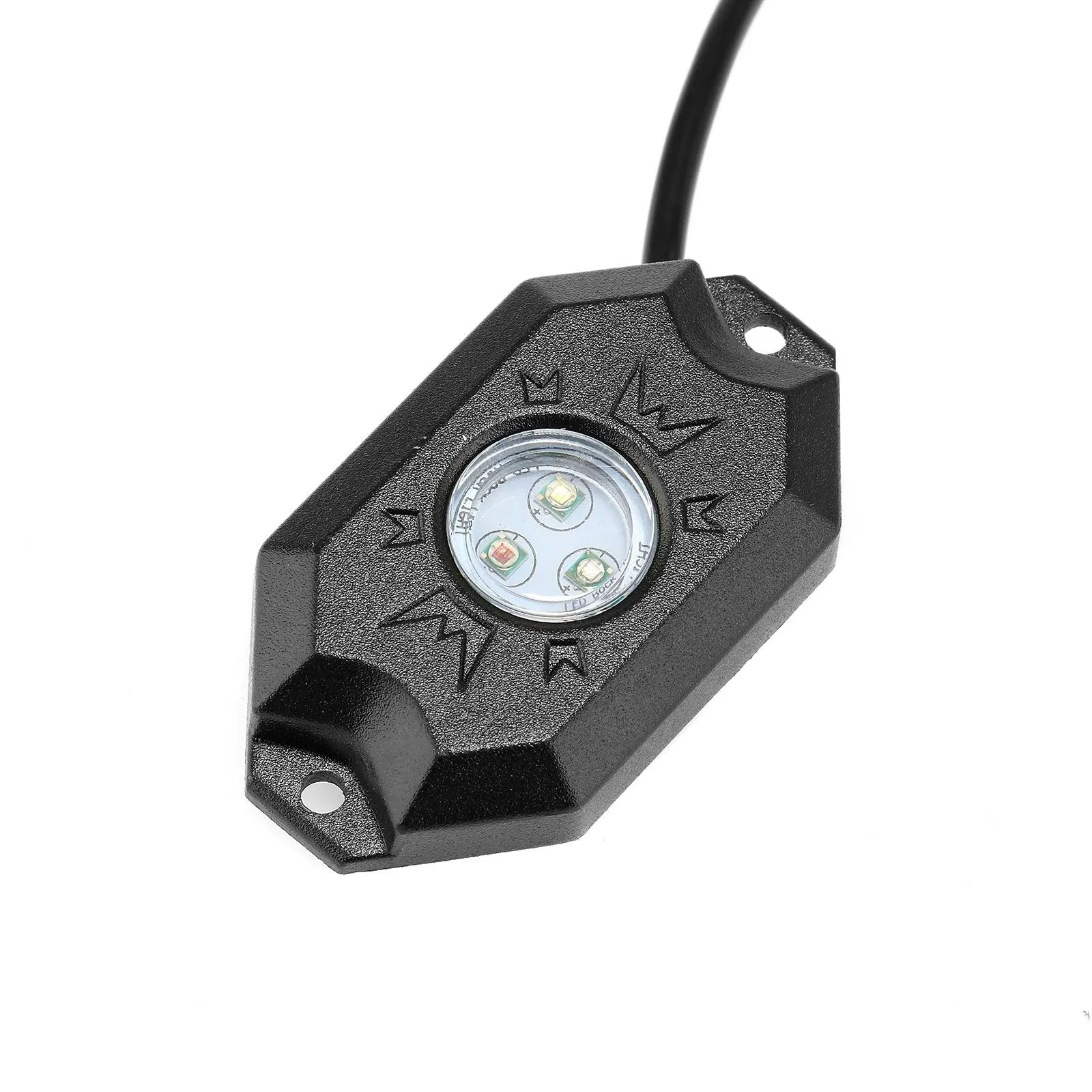 RGB LED Rock Light Set with Bluetooth Controller for ATV UTV