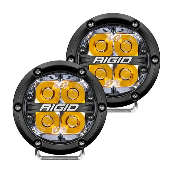 Rigid 360-Series 4" LED Off Road Fog Light Spot Beam-Pair