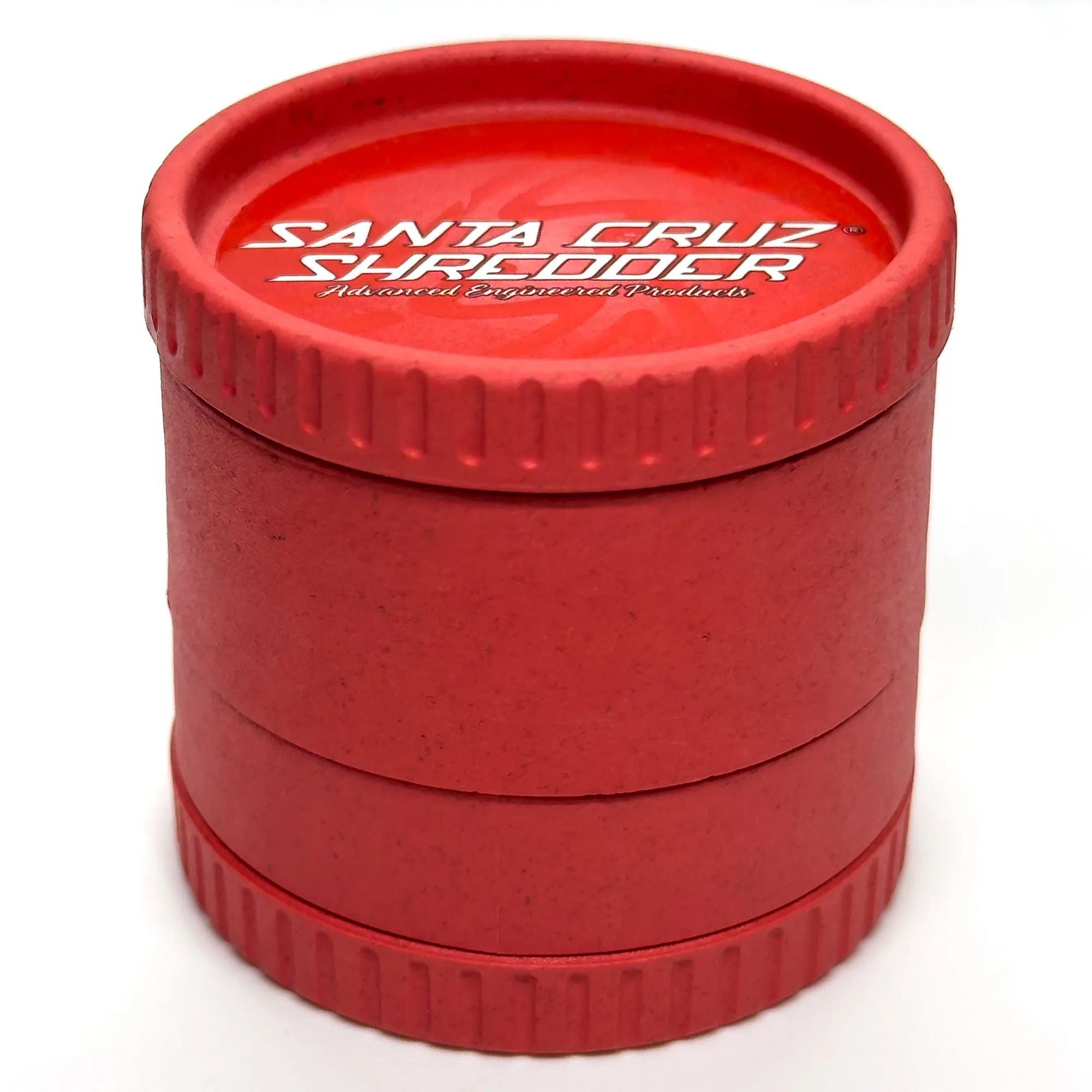 Santa Cruz Shredder - Hemp Grinder - 4 Piece - Red