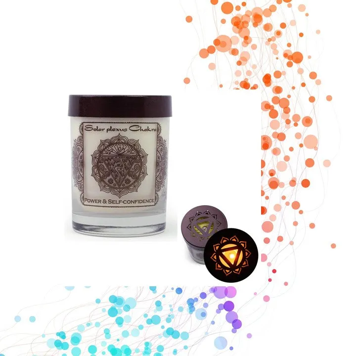 Soy Chakra Candle 10.5 oz. Scented with Essential oils