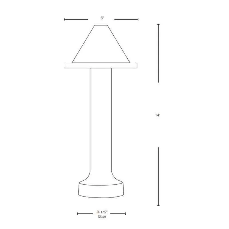 SPJ Lighting SPJ-CC100PL 2.5W Portable Patio Light