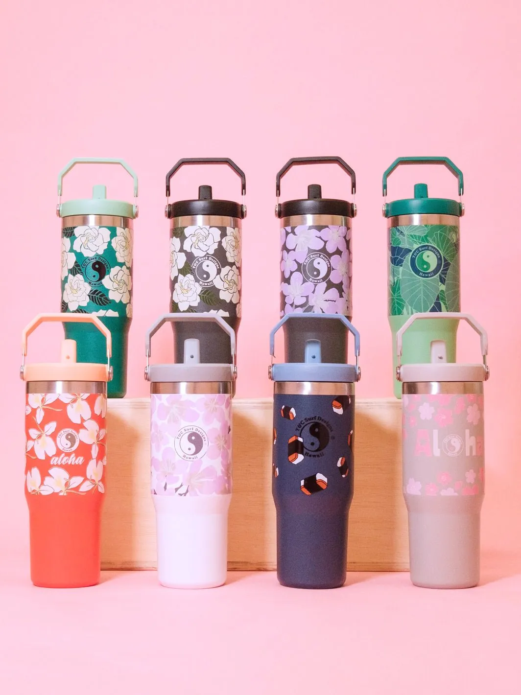 T&C Surf 30 oz Cute Sakura Stanley The IcefIow™ Flip Straw Tumbler