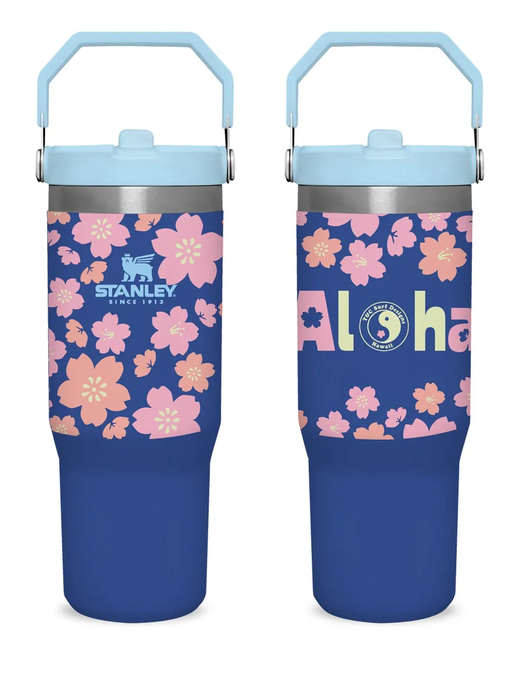 T&C Surf 30 oz Cute Sakura Stanley The IcefIow™ Flip Straw Tumbler