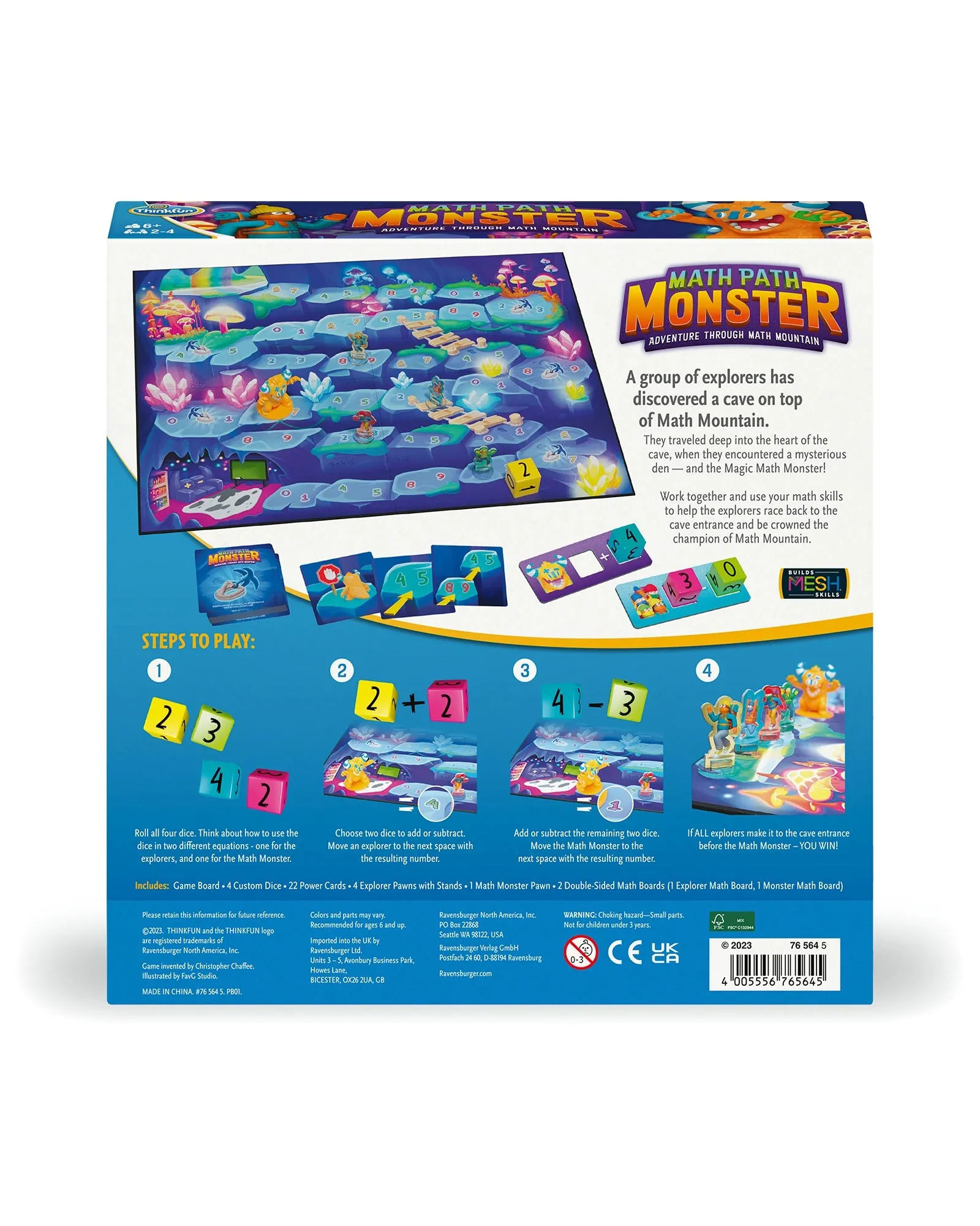 ThinkFun Math Path Monster