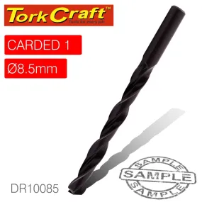 TORK CRAFT DRILL BIT HSS STANDARD 8.5MM 1/CARD DR10085