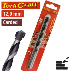 Tork Craft DRill Bit Masonry/Concrete  12mm 1/Card DR80120