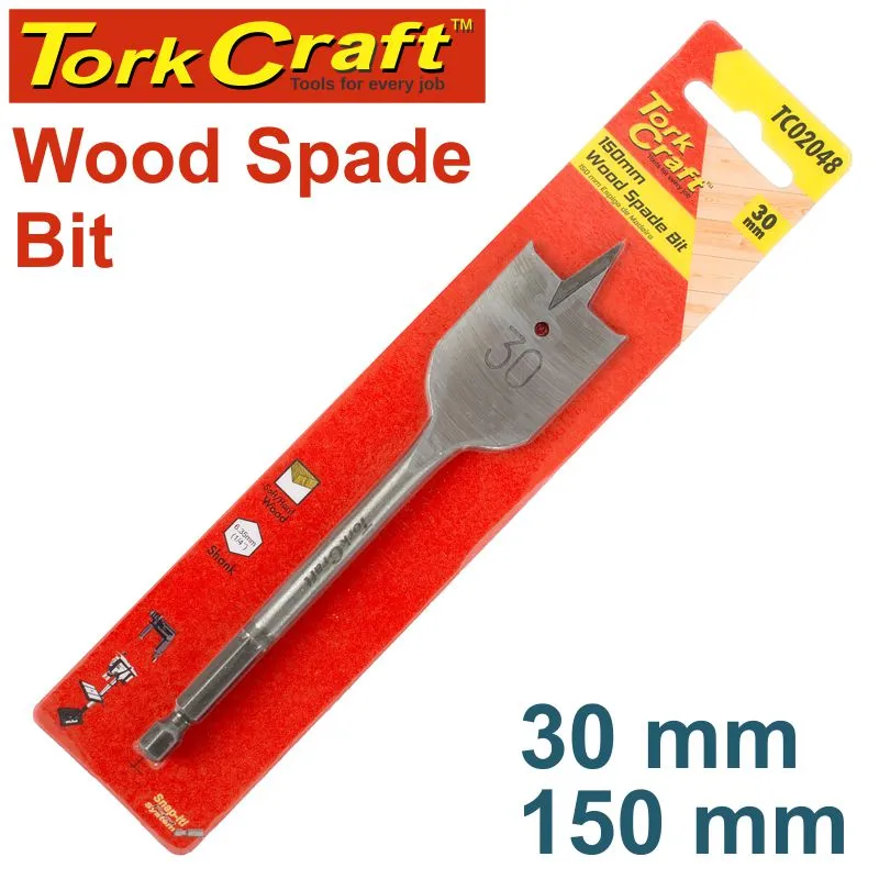 Tork Craft Spade Bit 30Mm 150Mm