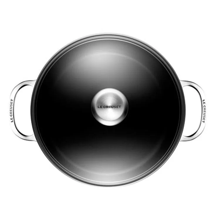 Toughened Nonstick PRO 6.3-Quart Stockpot with Glass Lid