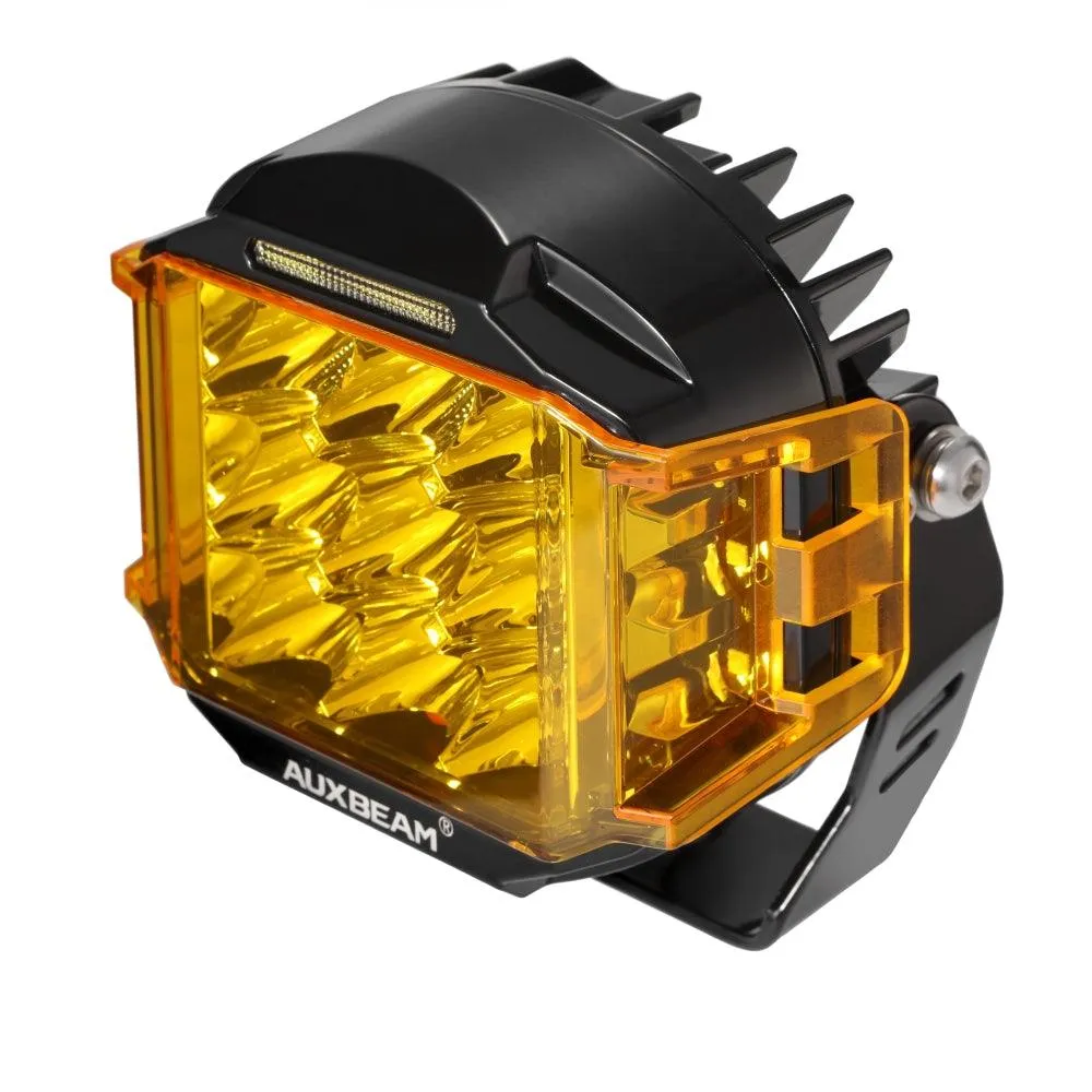 V-Max Series LED Pod Light Amber Cover Light Shield Cover