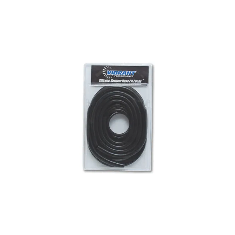 Vibrant Performance Various Lengths Vacuum Hose Various ID Rubber Black - Kit