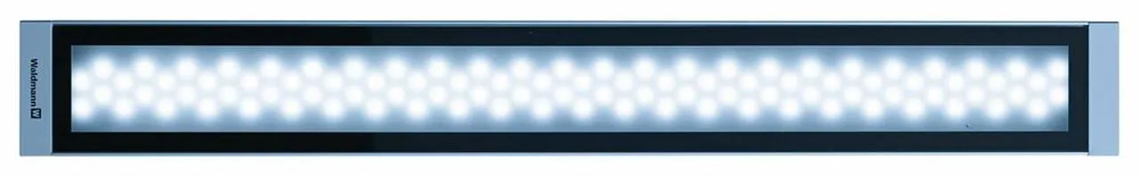 Waldmann 113097000-00596877, MSAL 96 S, LUMATRIS Light; 30.3 in. x 3.7 in., Side Connect, 24V DC, Wide Beam