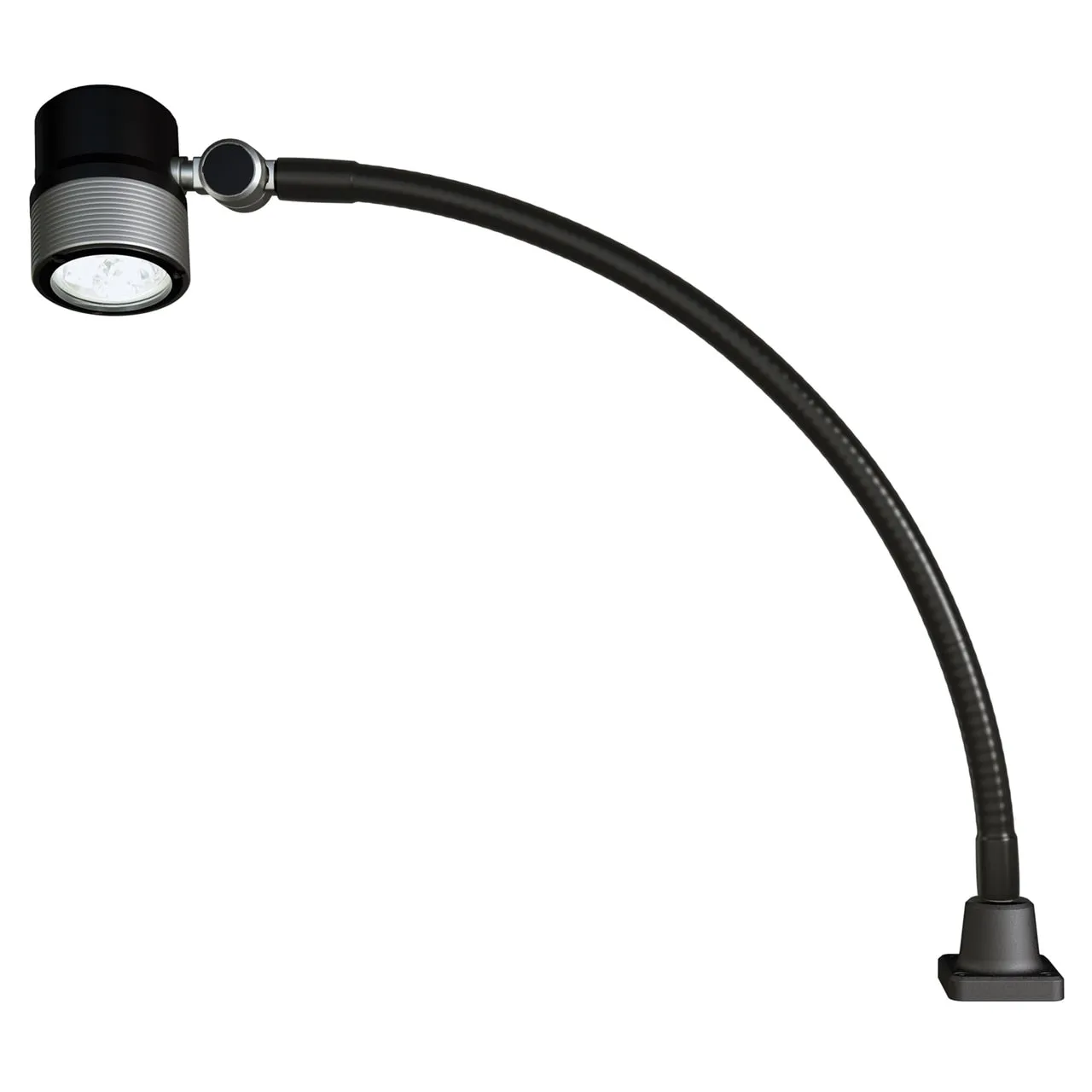 Waldmann 113184000-00680272, RFF 600/850/DS ROCIA LED Spot Light; Gooseneck Arm, 10 degree Beam, 24V AC/DC, Dimmable