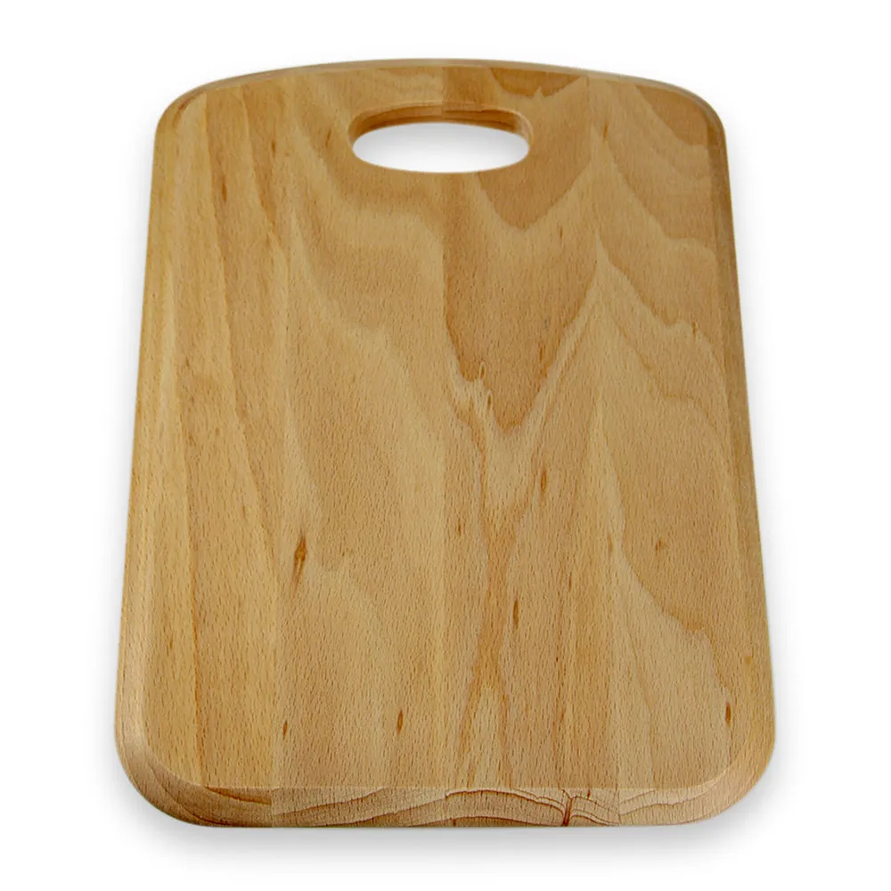 Wooden Cutting Board with Finger Grip