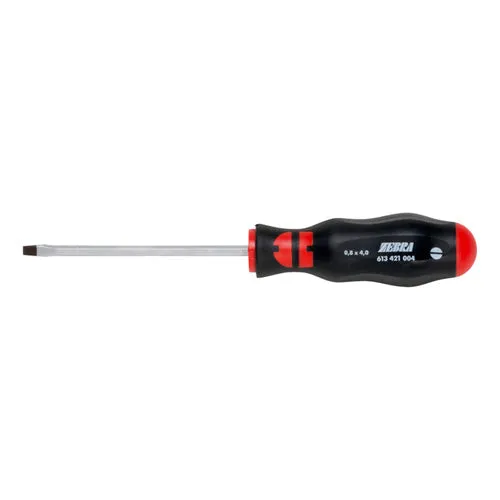 ZEBRA Slotted Screwdriver - Hexagon Blade, Wrench Adapter  - 0.8 x 4.0mm